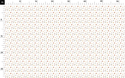 Fall Autumn Pumpkin Printed Fabric AA609 & Get a Free $89.99 Embroidery Bundle