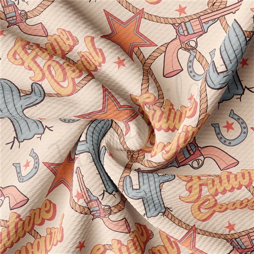 Future Cowgirl Boho Printed Liverpool AA1587 & Get a Free $89.99 Embroidery Bundle
