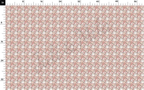 Christmas Santa Printed Liverpool Bullet Textured Stretch Solid Strip Thick Knit Jersey Fabric