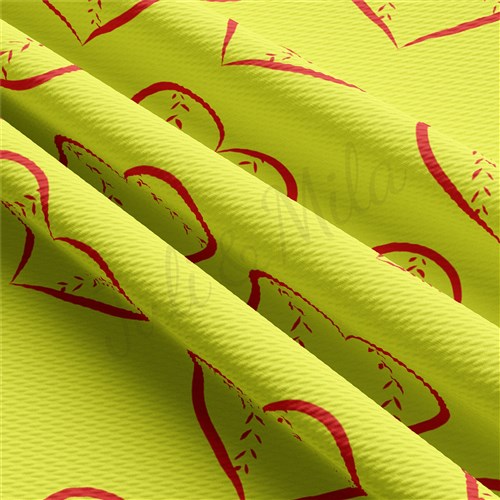Softball Printed Liverpool Bullet Textured Stretch Solid Strip Thick Knit Jersey Fabric