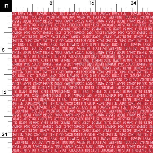 Valentine's Day Printed Liverpool Bullet Textured Stretch Solid Strip Thick Knit Jersey Fabric