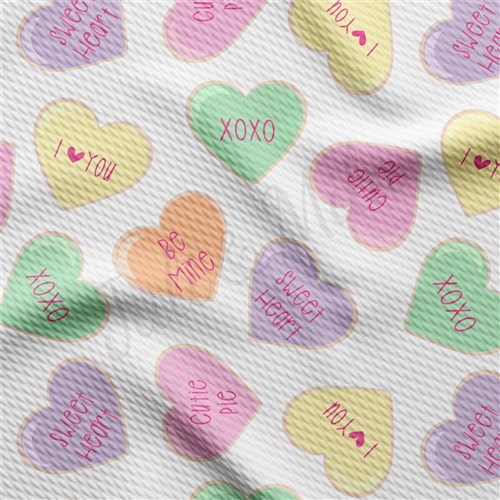 Valentine's Day Printed Liverpool Fabric AA2119 & Get a Free $89.99 Embroidery Bundle