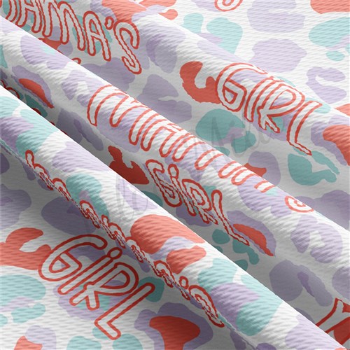 Mama's Girl Printed Liverpool 4 Way Fabric AA1513 & Get a Free $89.99 Embroidery Bundle
