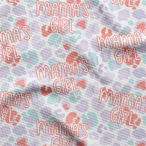 Mama's Girl Printed Liverpool 4 Way Fabric AA1513 & Get a Free $89.99 Embroidery Bundle