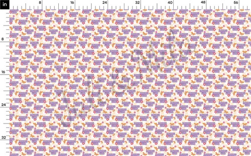 Mamas Girl Printed Liverpool Bullet Textured Stretch Solid Strip Thick Knit Jersey Fabric