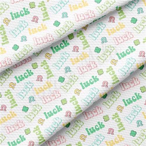 St. Patrick's Day Liverpool Bullet Textured Stretch Solid Strip Thick Knit Jersey Fabric