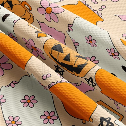 Printed Liverpool Fabric halloween AA1872 & Get a Free $89.99 Embroidery Bundle