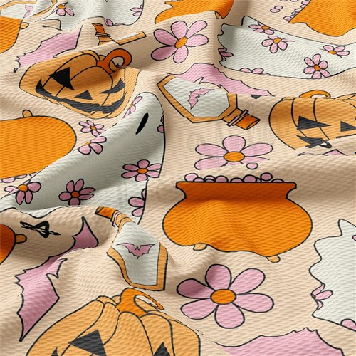Printed Liverpool Fabric halloween AA1872 & Get a Free $89.99 Embroidery Bundle