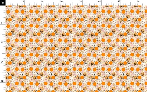 Printed Liverpool Fabric halloween AA1872 & Get a Free $89.99 Embroidery Bundle