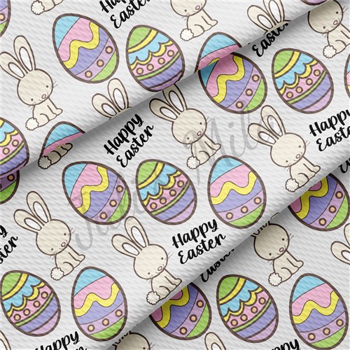 Easter Easter65 Liverpool Bullet Textured Stretch Solid Strip Thick Knit Jersey Fabric