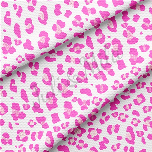 Cheetah Leopard AA172 TBP102 Liverpool Bullet Textured Stretch Solid Strip Thick Knit Jersey Fabric