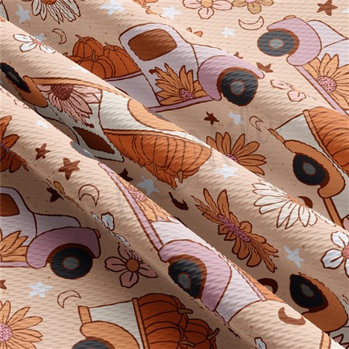 Farm Pumpkin Trucks Bullet Printed Textured AA955 & Get a Free $89.99 Embroidery Bundle