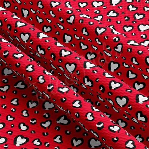 Valentine's Day Liverpool Bullet Textured Stretch Solid Strip Thick Knit Jersey Fabric