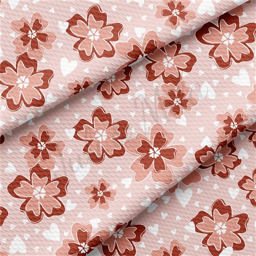 Valentine's Day Printed Liverpool 4 Way Fabric AA1155 & Get a Free $89.99 Embroidery Bundle