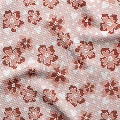 Valentine's Day Printed Liverpool 4 Way Fabric AA1155 & Get a Free $89.99 Embroidery Bundle