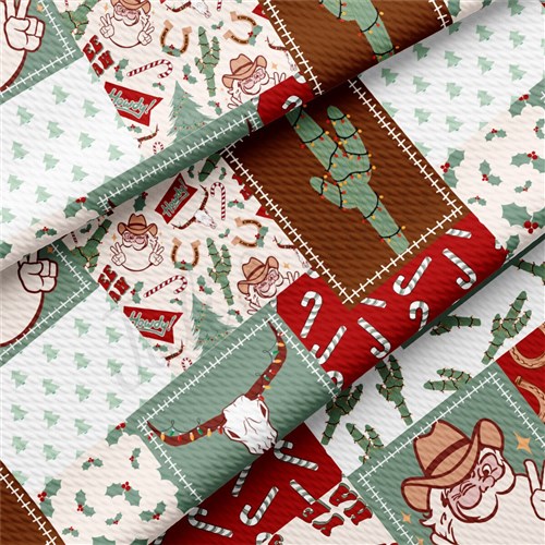 Christmas Printed Liverpool Fabric AA2158 & Get a Free $89.99 Embroidery Bundle
