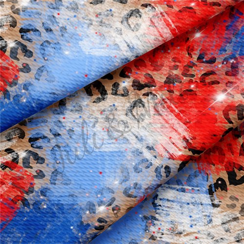Patriotic 4th of July Printed Liverpool Fabric AA310 & Get a Free $89.99 Embroidery Bundle