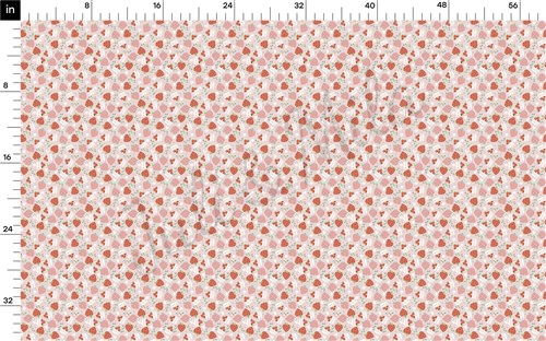 Valentine's Day Printed Liverpool Bullet Textured Stretch Solid Strip Thick Knit Jersey Fabric