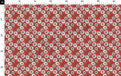 Christmas Printed Liverpool Bullet Textured Stretch Solid Strip Thick Knit Jersey Fabric
