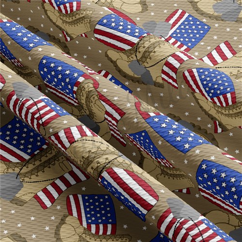 4th of July Patriotic Printed Liverpool AA1603 & Get a Free $89.99 Embroidery Bundle