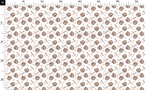 Baseball Printed Liverpool Bullet Textured Stretch Solid Strip Thick Knit Jersey Fabric