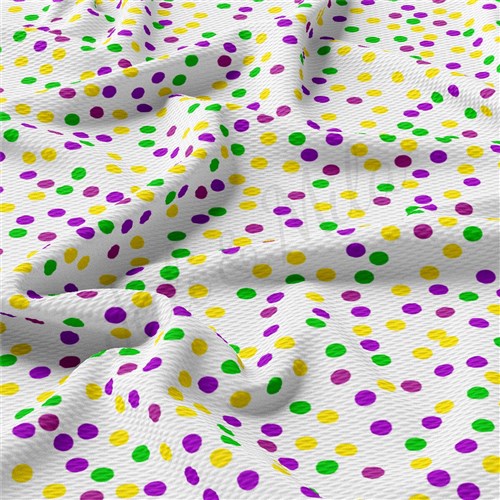 Mardi Gras AA2348 Liverpool Bullet Textured Stretch Solid Strip Thick Knit Jersey Fabric