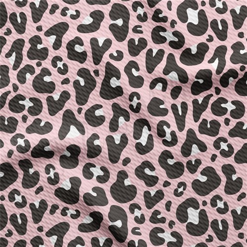 Valentine's Day Cheetah Liverpool Bullet Textured Stretch Solid Strip Thick Knit Jersey Fabric
