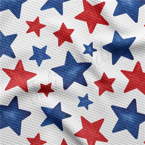 Patriotic 4th of July Printed Liverpool AA1613 & Get a Free $89.99 Embroidery Bundle