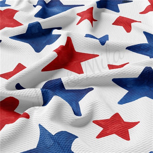 Patriotic 4th of July Printed Liverpool AA1613 & Get a Free $89.99 Embroidery Bundle