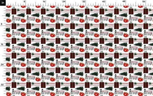 Christmas Christmas Liverpool Bullet Textured Stretch Solid Strip Thick Knit Jersey Fabric