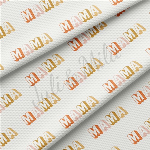 Mama Liverpool Bullet Textured Stretch Solid Strip Thick Knit Jersey Fabric