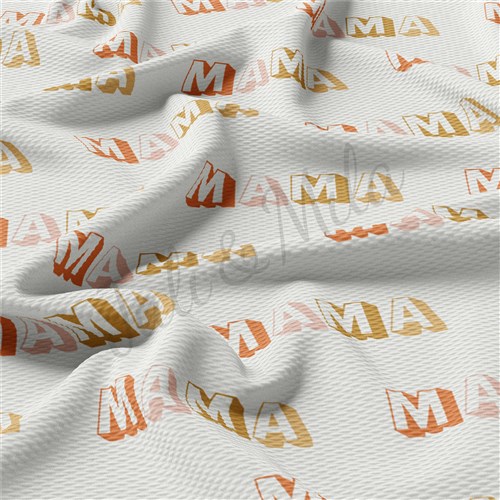 Mama Liverpool Bullet Textured Stretch Solid Strip Thick Knit Jersey Fabric