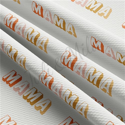 Mama Liverpool Bullet Textured Stretch Solid Strip Thick Knit Jersey Fabric