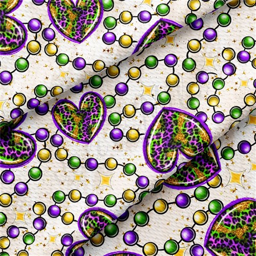Mardi Gras AA2397 Liverpool Bullet Textured Stretch Solid Strip Thick Knit Jersey Fabric