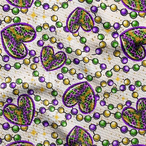 Mardi Gras AA2397 Liverpool Bullet Textured Stretch Solid Strip Thick Knit Jersey Fabric