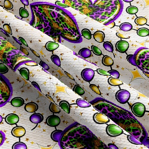 Mardi Gras AA2397 Liverpool Bullet Textured Stretch Solid Strip Thick Knit Jersey Fabric