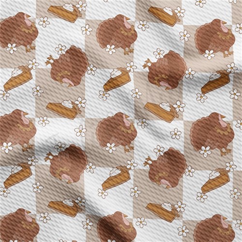 Thanksgiving Liverpool Bullet Textured Stretch Solid Strip Thick Knit Jersey Fabric