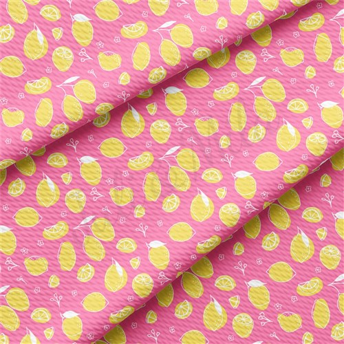 Lemon AA2405 Liverpool Bullet Textured Stretch Solid Strip Thick Knit Jersey Fabric