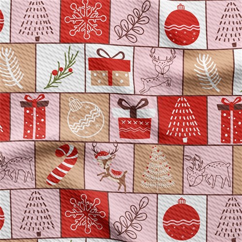 Christmas Printed Liverpool Fabric AA2168 & Get a Free $89.99 Embroidery Bundle