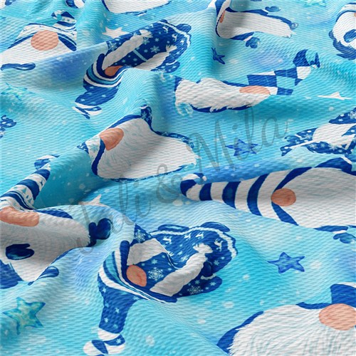 Hanukkah Liverpool Bullet Textured Stretch Solid Strip Thick Knit Jersey Fabric