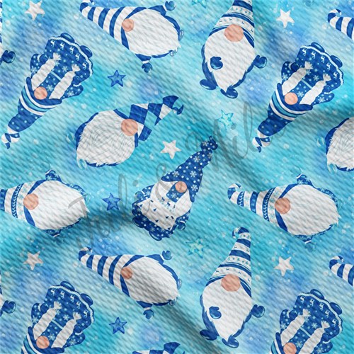 Hanukkah Liverpool Bullet Textured Stretch Solid Strip Thick Knit Jersey Fabric