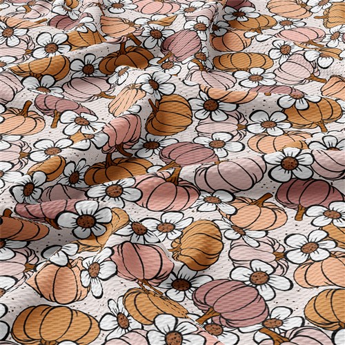 Pumpkin Fall Halloween Autumn Printed Liverpool pumpkin AA1866 & Get a Free $89.99 Embroidery Bundle