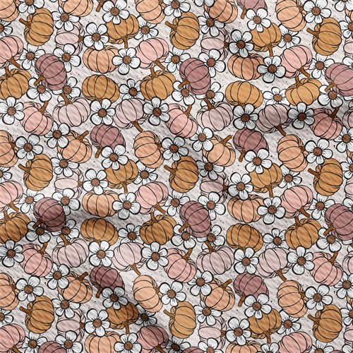 Pumpkin Fall Halloween Autumn Printed Liverpool pumpkin AA1866 & Get a Free $89.99 Embroidery Bundle