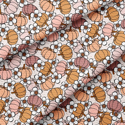 Pumpkin Fall Halloween Autumn Printed Liverpool pumpkin AA1866 & Get a Free $89.99 Embroidery Bundle