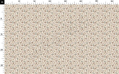 Christmas Printed Liverpool Fabric AA2131 & Get a Free $89.99 Embroidery Bundle