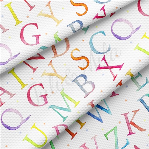 Back to School AA2410 Liverpool Bullet Textured Stretch Solid Strip Thick Knit Jersey Fabric