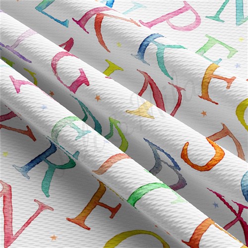 Back to School AA2410 Liverpool Bullet Textured Stretch Solid Strip Thick Knit Jersey Fabric