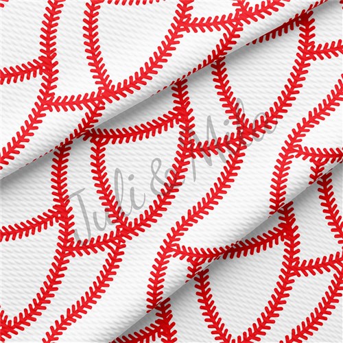 Baseball Printed Liverpool  Stretch Solid Strip baseballlaces AA342 & Get a Free $89.99 Embroidery Bundle