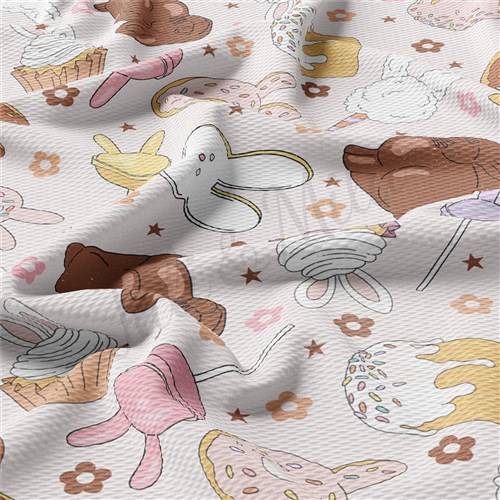 Easter Printed Liverpool Fabric AA1388 & Get a Free $89.99 Embroidery Bundle
