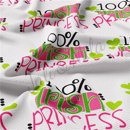 St. Patrick's Day Liverpool Fabric 100Princess & Get a Free $89.99 Embroidery Bundle